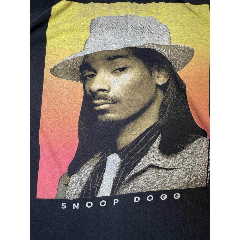 Snoop Dogg Graphic T-Shirt Men’s XL Black Hip Hop Rap Tee Streetwear Cotton - Picture 5 of 6